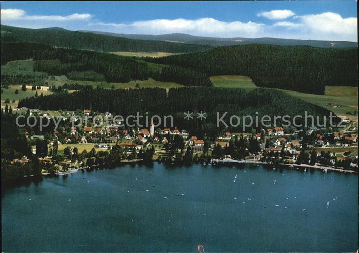 TITISEE Schwarzwald BW Fliegeraufnahme