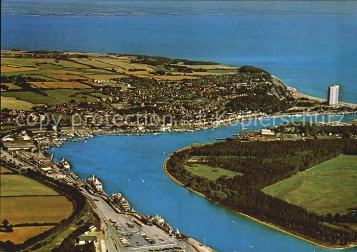 Travemuende Ostseebad Fliegeraufnahme