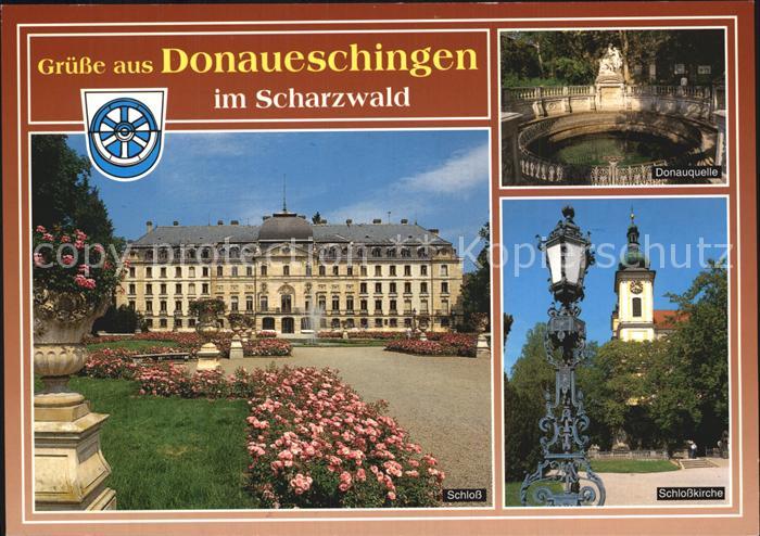 Donaueschingen Schloss Donauquelle Schlosskirche