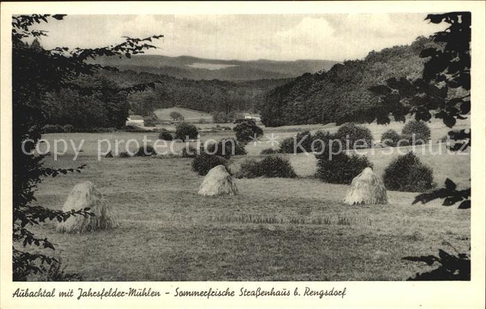 Strassenhaus Aubachtal mit Jahrsfelder Muehlen