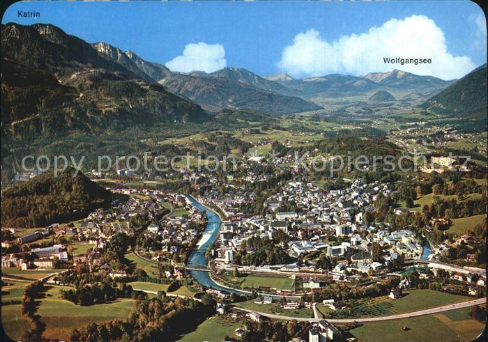 Bad Ischl Salzkammergut Wolfgangsee Luftaufnahme