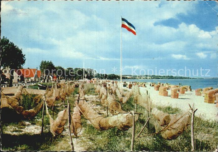 Haffkrug Ostseebad Fischreusen Strand