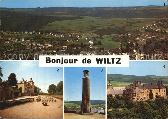 Wiltz Luxembourg Panorama Denkmal Schloss