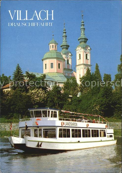 Villach Kaernten Schiff Landskron Rennstein Wernberg Kirche Hl Kreuz