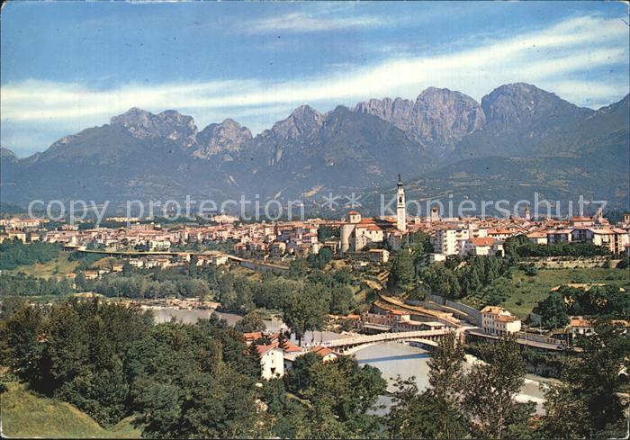 Belluno Panorama Gruppe dello Schiara