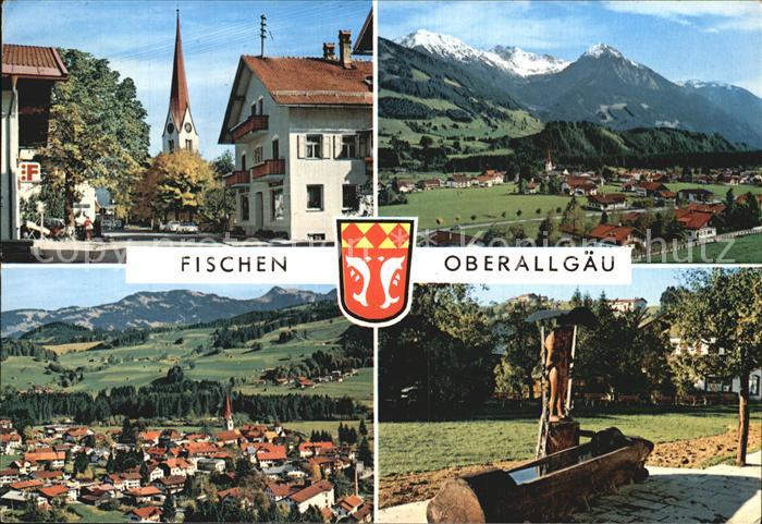 Fischen Allgaeu Panorama Ortsansichten