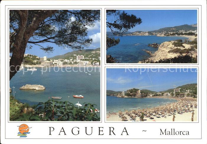 Paguera Mallorca Islas Baleares Strand Panorama