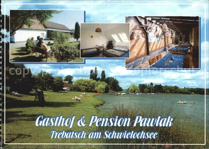 Trebatsch Gasthof Pension Pawlak Schwielochsee