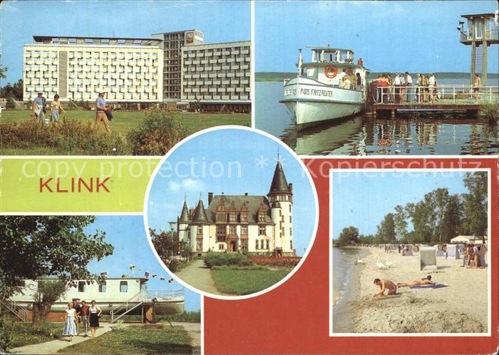 Klink Waren FDGB Erholungsheim Herbert Warnke Schloss Klink