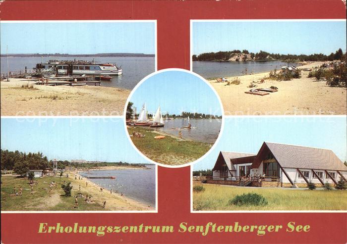 Senftenberg Niederlausitz Grosskoeschen MS Glueckauf Strand Niemtsch