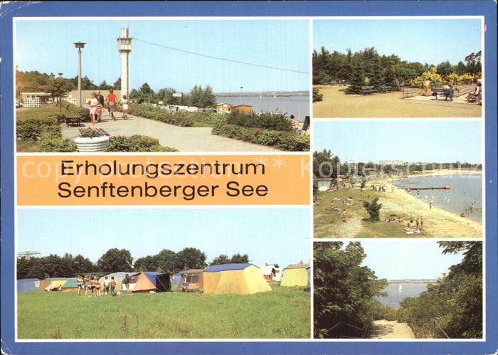 Senftenberg Niederlausitz Erholungszentrum Grosskoeschen Strandpromenade Camping