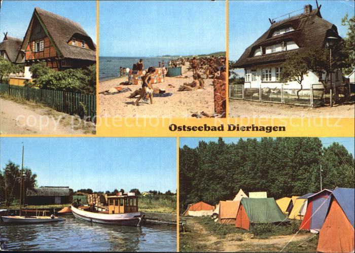 Dierhagen Ostseebad Campingplatz Strand Hofen