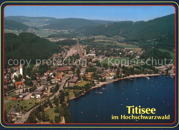 TITISEE Schwarzwald BW Luftaufnahme