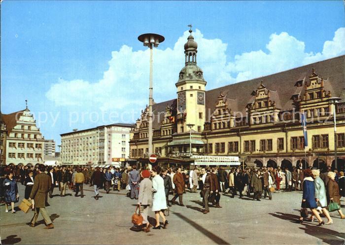 LEIPZIG Sachsen Altes Rathaus Alte Waage Markt