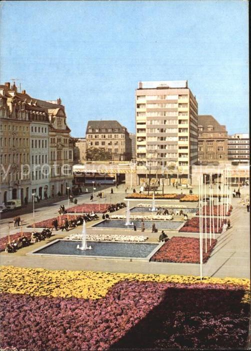 LEIPZIG Sachsen Sachsenplatz