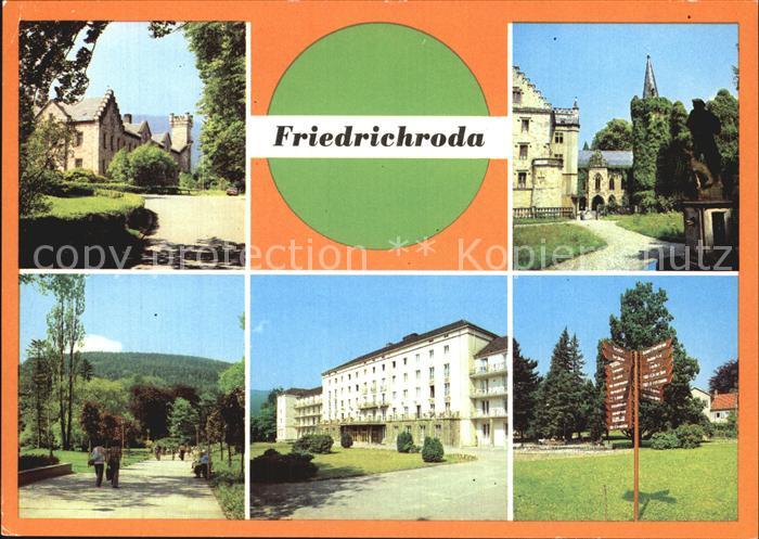 Friedrichroda Schloss Parkhotel Reinhardsbrunn Perthes Promenade
