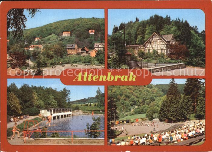 Altenbrak Harz Rolandseck Waldbergbad Waldbuehne