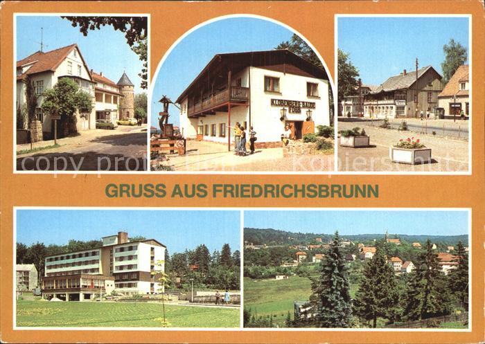Friedrichsbrunn Harz HO Gaststaette Brockenblick Klobenberg Baude
