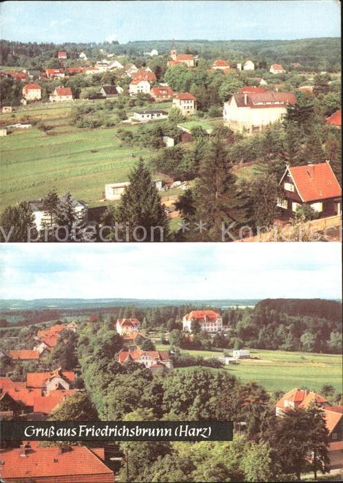 Friedrichsbrunn Harz Sanatorium Ernst Thaelmann