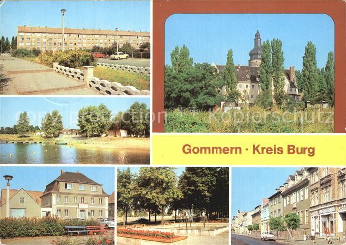 Gommern Max Planck Strasse Kulk Rathaus Lehrlingswohnheim