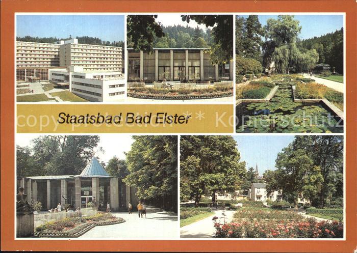 Bad Elster Therapiegebaeude Moritzquelle Rosengarten