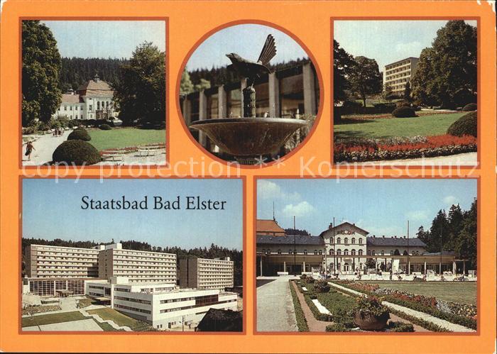 Bad Elster Badehaus Moritzquelle Bettenhaus Therapiegebaeude