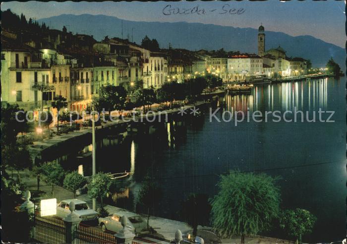Salo Lago di Garda Nachtaufnahme