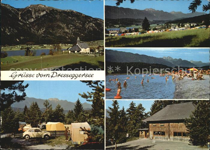 Pressegger See Feriengebiet Campingplaetze Strandbaeder
