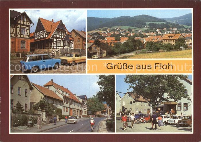 Floh-Seligenthal FDGB Erholungsheim Freundschaft Karl Marx Strasse Einkaufszentr