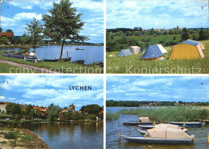 Lychen Oberpfuhlsee Zeltplatz Malerwinkel Grosser Lychensee