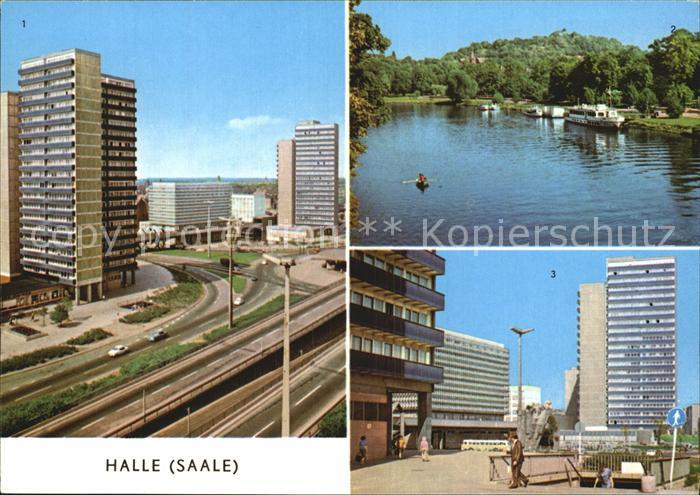 Halle Saale Hochstrasse Ernst Thaelmann Platz Saalepartie