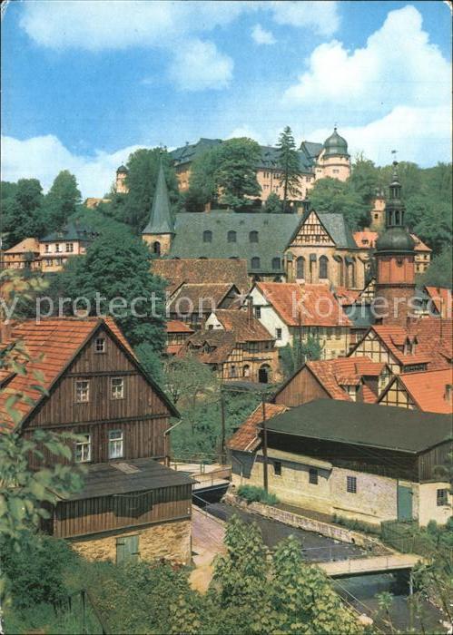 Stolberg Harz Ortsansicht Schloss