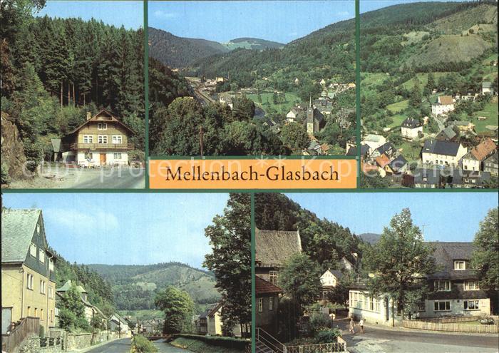 Mellenbach-Glasbach FDGB Erholungsheim Zur Kehre Panoramen