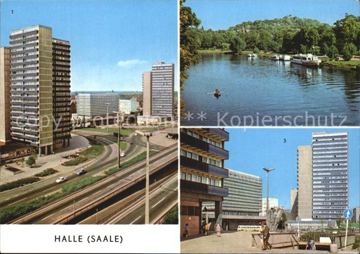 Halle Saale Hochstrasse Ernst Thaelmann Platz Saalepartie