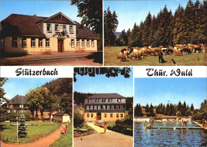 Stuetzerbach Gasthaus Auerhahn Kuhherde Kurpark Schwimmbad Goethehaus