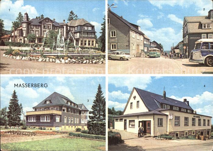 Masserberg Kurhaus Ernst Thaelmann Strasse Augenklinik HOG Berghof
