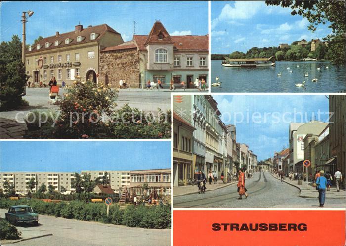 Strausberg Brandenburg Grosse Strasse Straussee Kinderkrippe Erich Weinert
