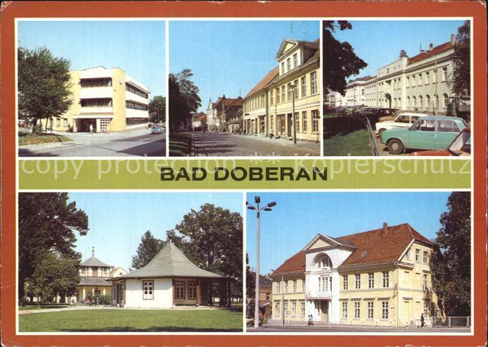 Bad Doberan Severinstrasse August Bebel Strasse Kamp Lessingoberschule