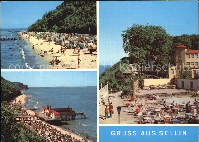 Sellin Ruegen Strand Seebruecke