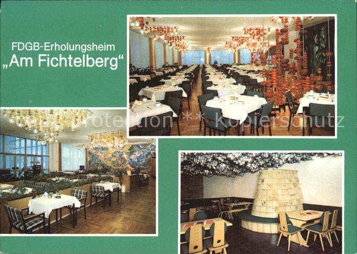 Oberwiesenthal Erzgebirge FDGB Erholungsheim Am Fichtelberg