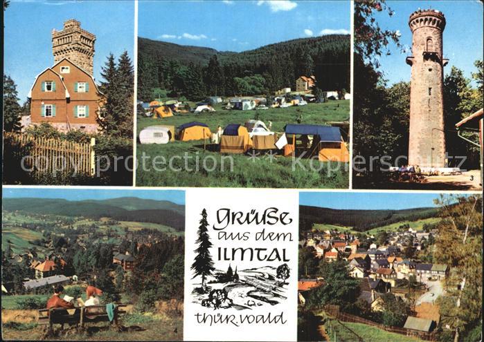 Ilmtal Hohe Warte Campingplatz Meyersgrund Kickelhahn Stuetzerbach