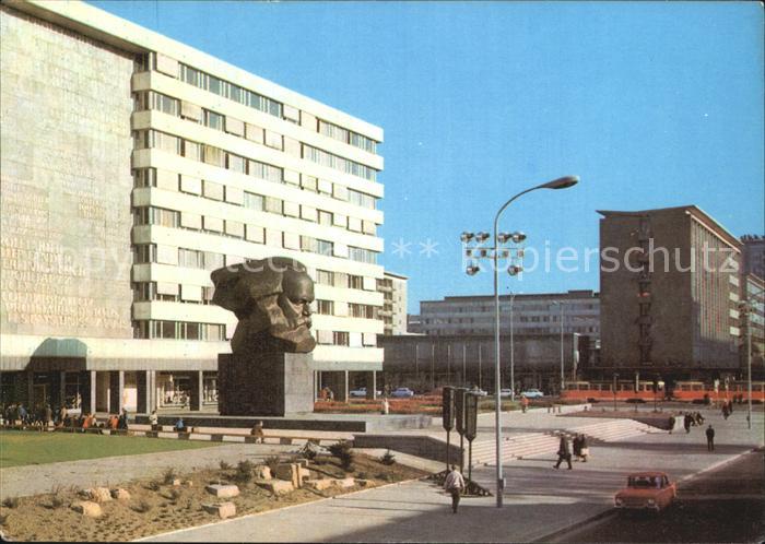Karl-Marx-Stadt Karl Marx Allee Monument