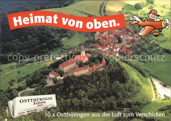 Thueringen Region Heimat von oben....Ostthueringer Zeitung