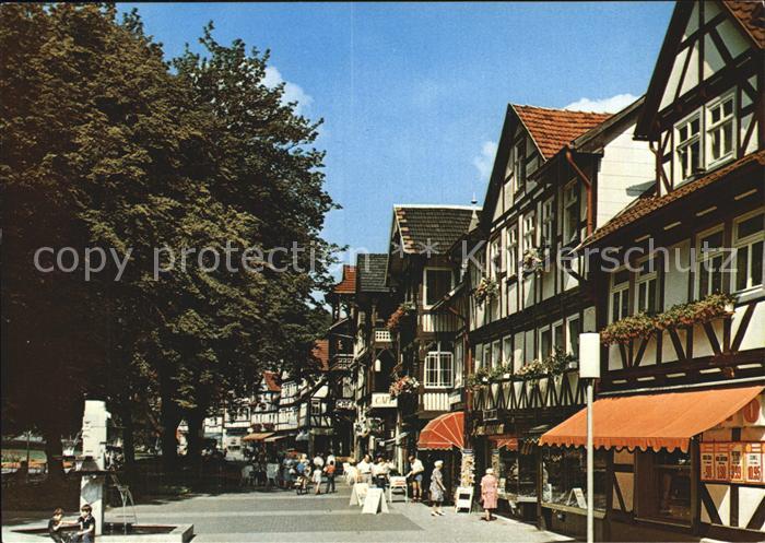 Bad Sooden-Allendorf Fussgaengerzone Weinreihe