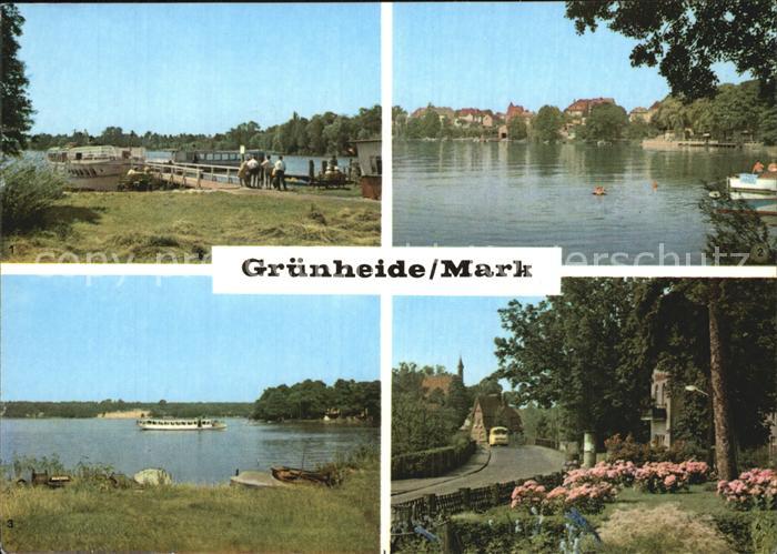 Gruenheide Mark Altbuchhorst Peetzsee Fangschleuse