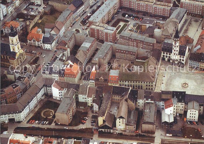 Gera Zentrum Marktplatz Luftbild