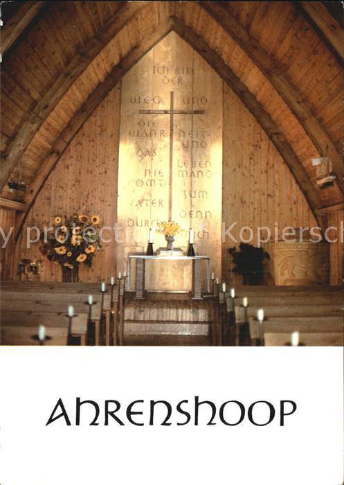 Ahrenshoop Ostseebad Kirche Innenraum