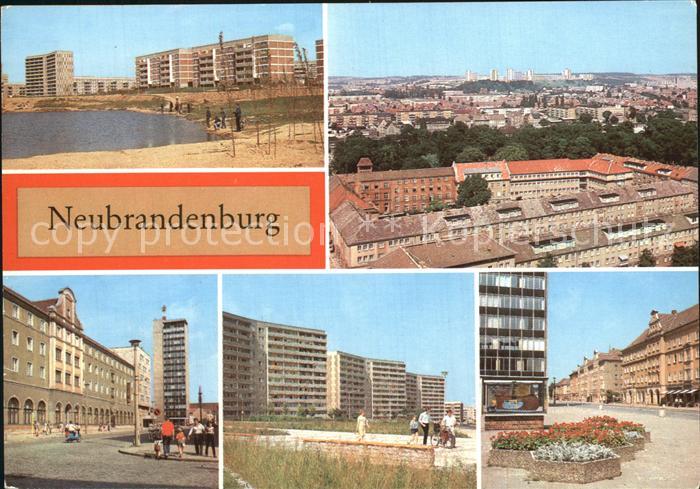 Neubrandenburg Ernst Thaelmann Strasse Luftbild