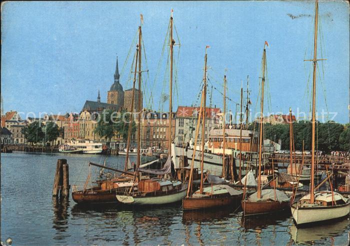 Stralsund Mecklenburg Vorpommern Hafen