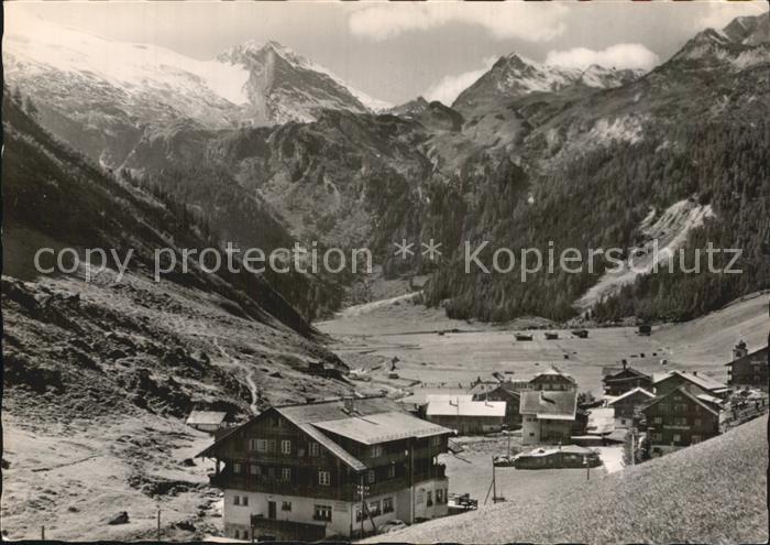 Hintertux Zillertal Tuxerkees Panorama